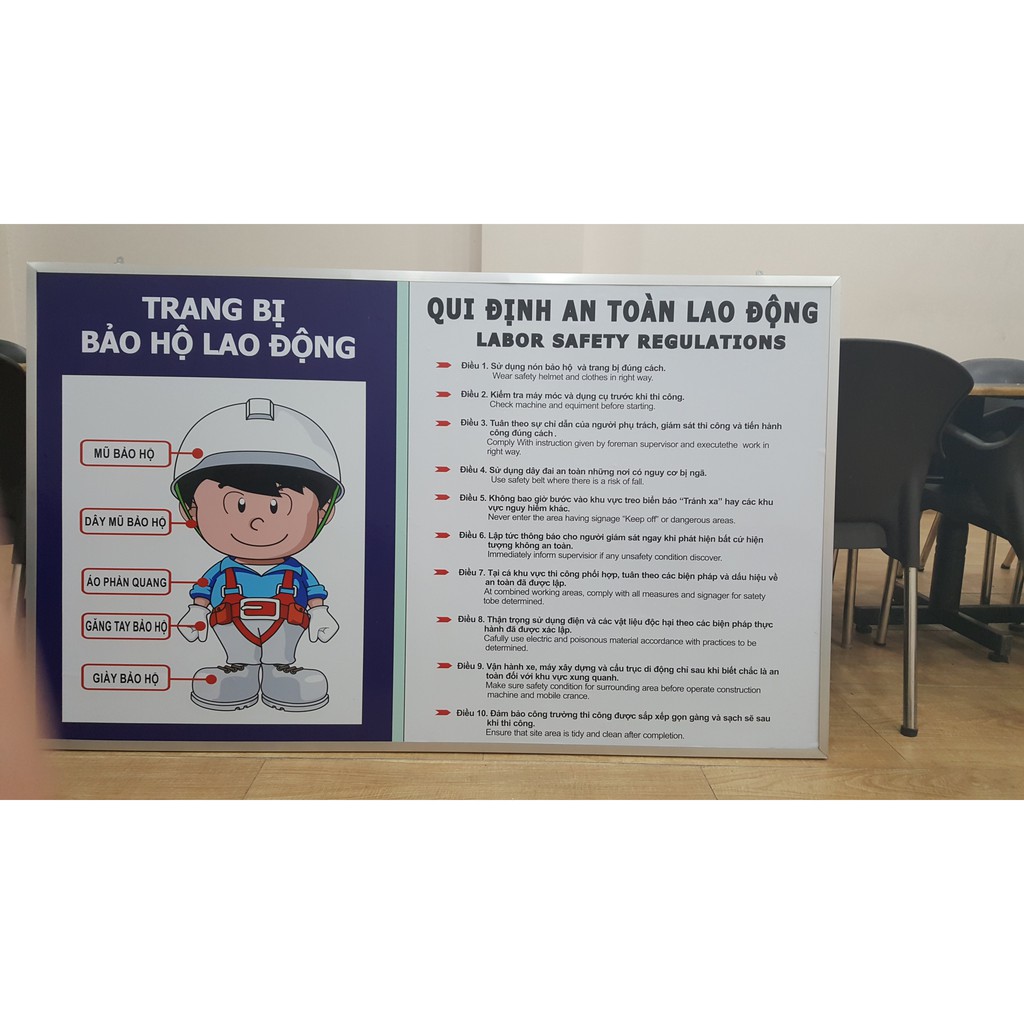 biển báo an toàn lao động /công trình