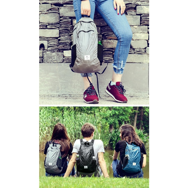 Naturehike Balo Leo Núi Siêu Nhẹ Gấp Gọn Tiện Dụng