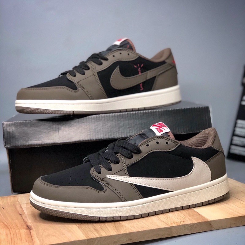 ✔️GIÀY JORDAN 1 LOW TRAVIS SCOTT HỖ TRỢ ĐỔI TRẢ TRONG 15 NGÀY ! GIẢM GIÁ 20 % !!! . : '