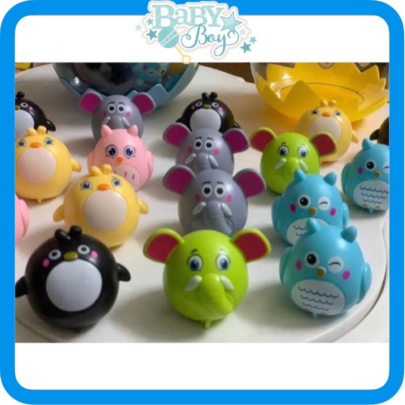 Set 20 con vật chạy đà trứng thú chạy cót cho bé thoả sức vui chơi cùng vườn thú tại nhà