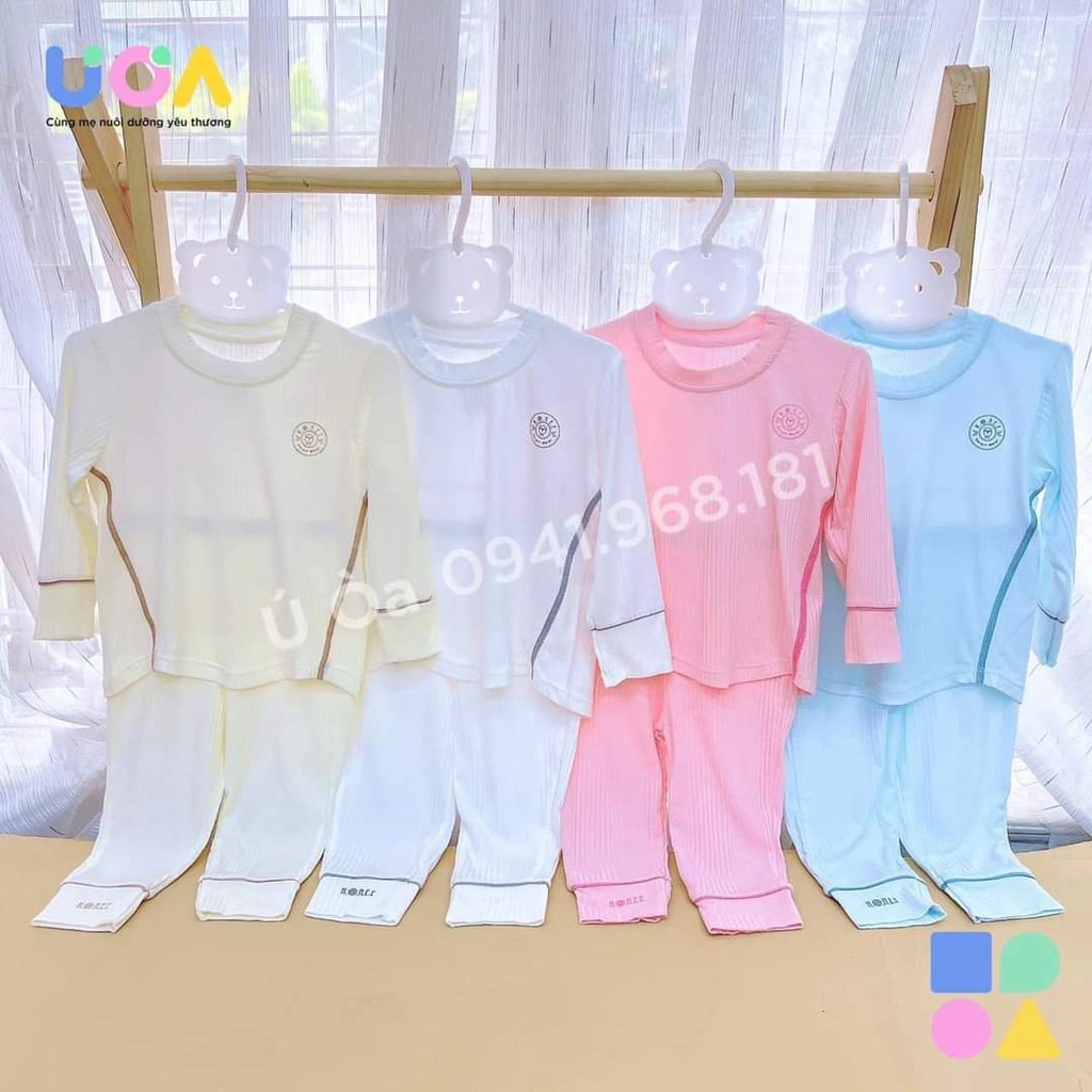 Hrnee - Bộ dài tay Modal Organic cho bé 8kg đến 16kg