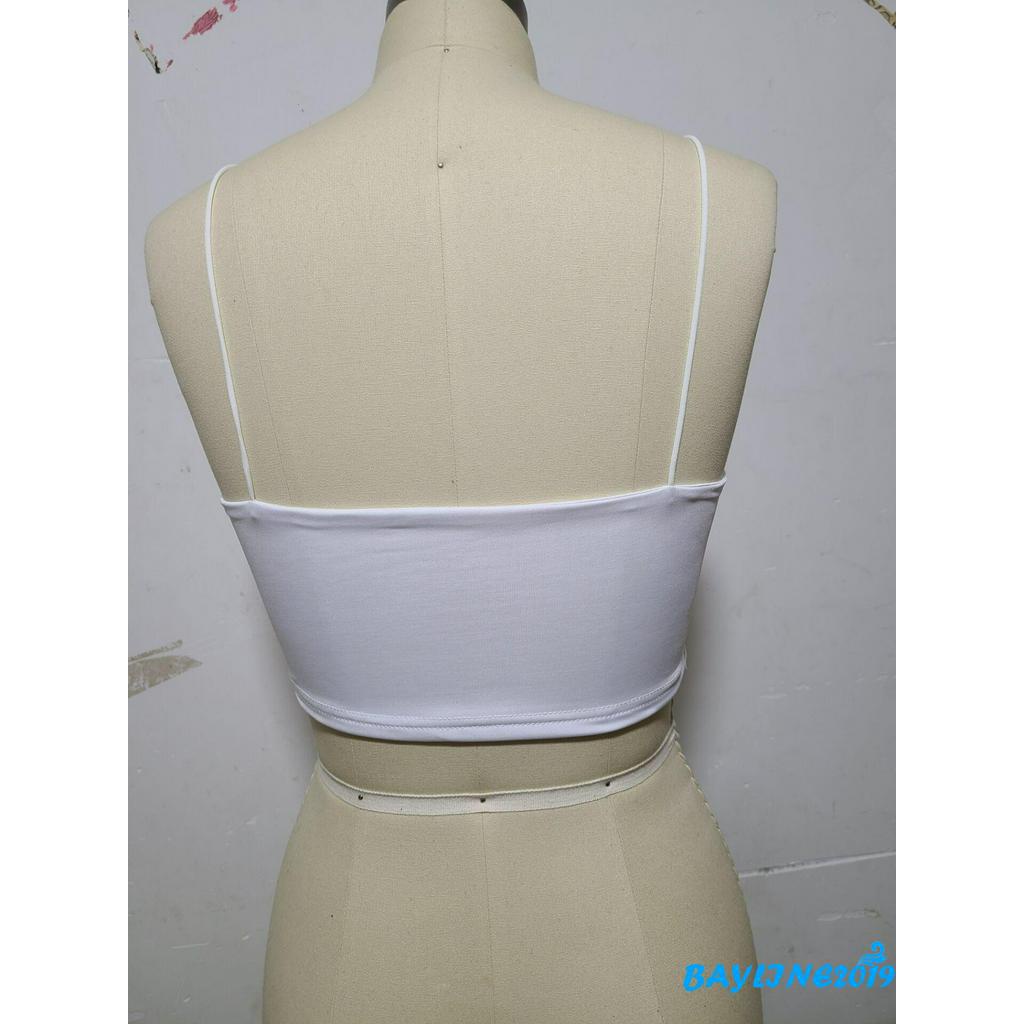 Áo Lửng Hai Dây Phong Cách Quyến Rũ Hợp Thời Trang Dành Cho Nữ