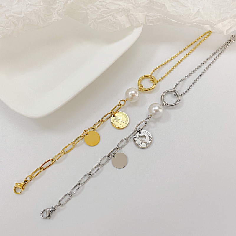 Lắc Tay Nữ Vòng Tay Titan Ko Rỉ Mặt Nữ Hoàng TT 4143