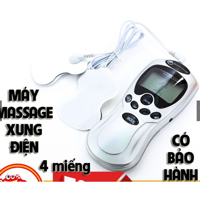 Máy massage xung điện 4 miếng dán