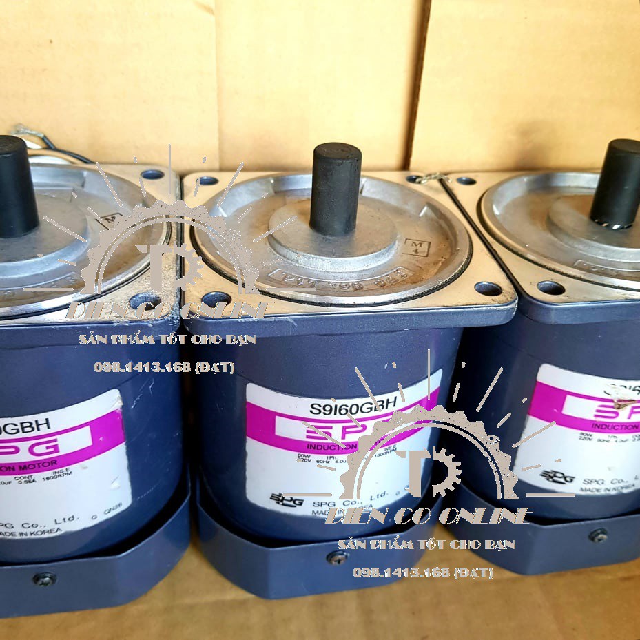 Thân Mô tơ giảm tốc, Thân Hộp Động Cơ 60W-220V (có đảo chiều)