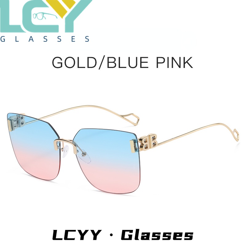 Kính Mát Gọng Màu Gradient Phong Cách Âu Mỹ Thời Trang Mới / 820