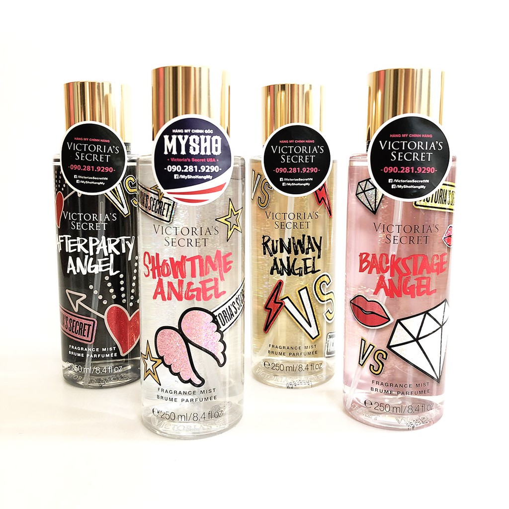 (Bill Mỹ) Xịt toàn thân Pink - Victoria's Secret - Fresh & Clean, Urban Bouquet, Warm & Cozy, 24K Coconut | Thế Giới Skin Care