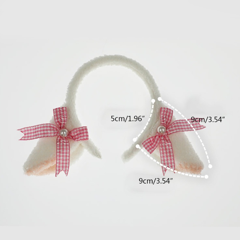 Băng Đô Tai Cừu Hoạt Hình Hóa Trang Halloween Dành Cho Nữ