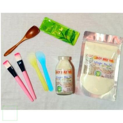 100gr bột mặt nạ dẻo collagen hoa cúc hàng loại 1