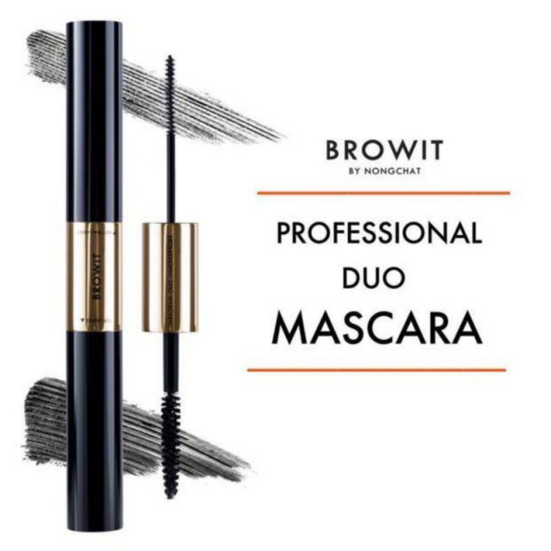 Mascara 2 đầu Browit By Nongchat Professional Duo Thái Lan