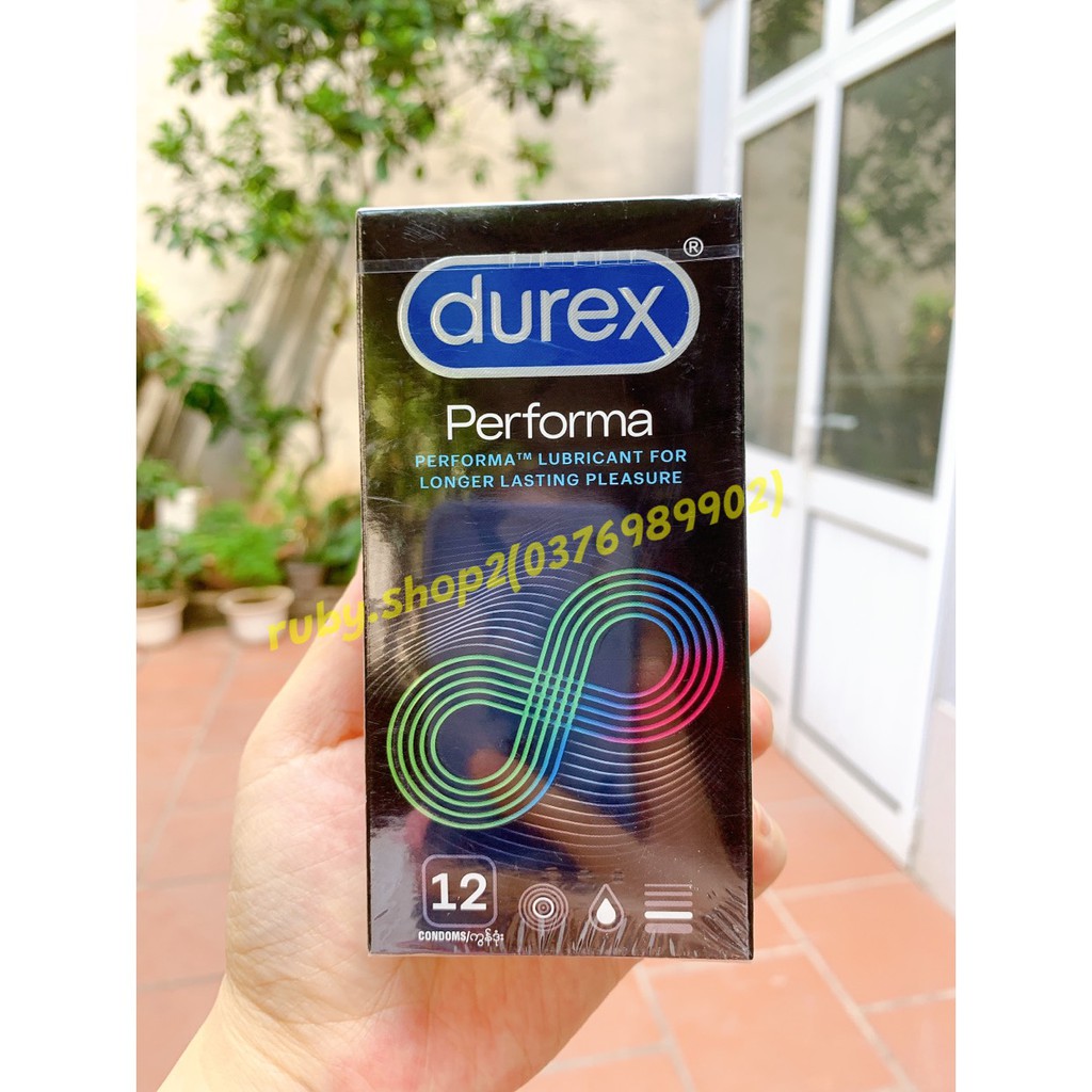 [Hàng Chuẩn chính hãng] Bao Cao Su Durex các loại 12s( 12 cái/ hộp)