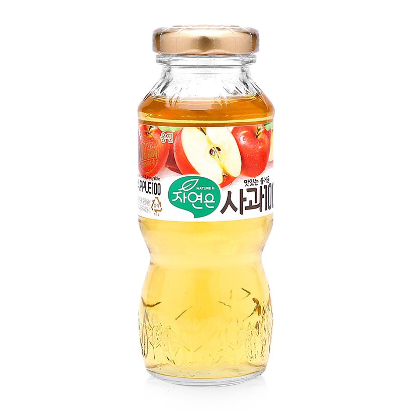 NƯỚC ÉP TÁO WOONGJIN HÀN QUỐC CHAI 180ML SIÊU TIỆN LỢI