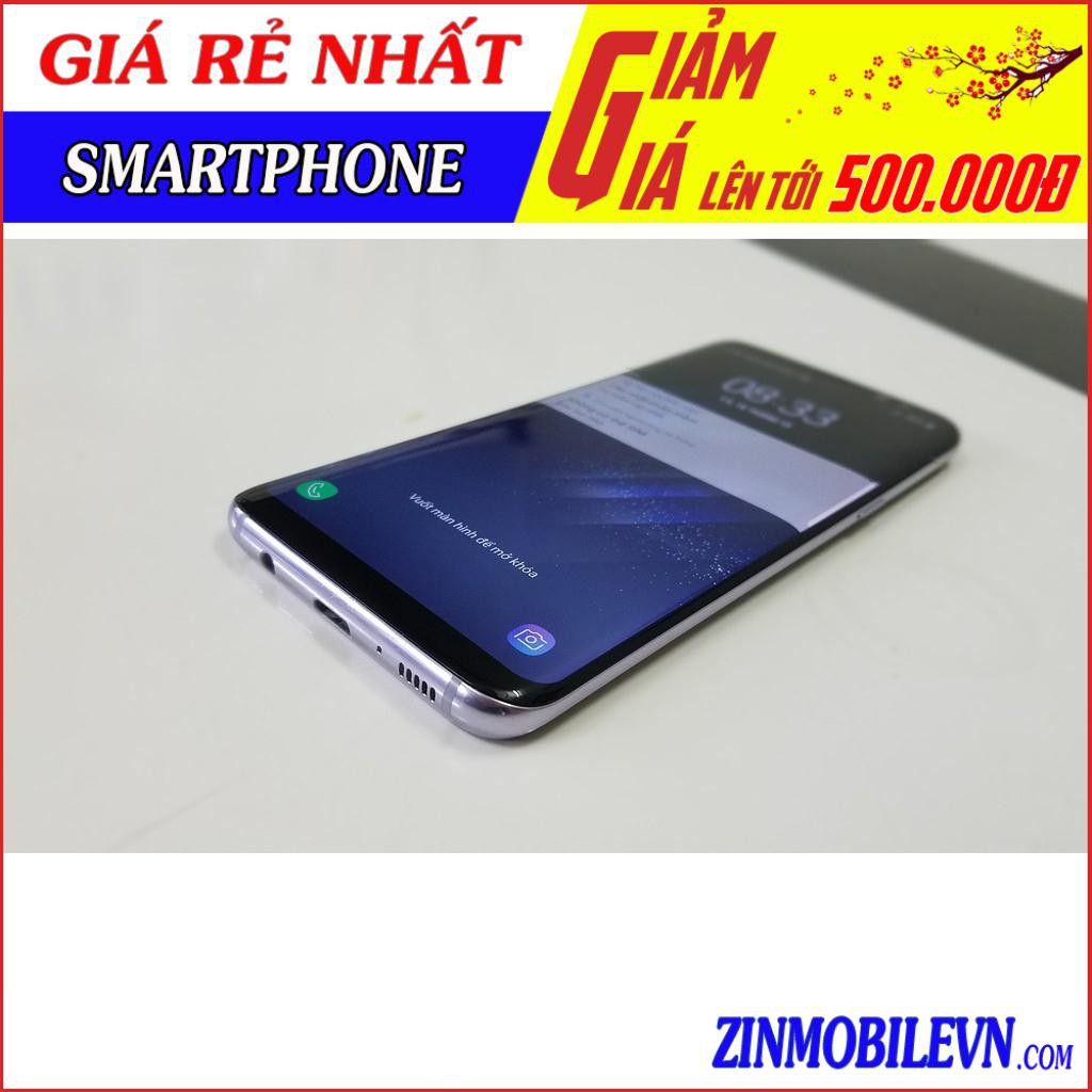 Điện Thoại Samsung Galaxy S8 Màn Vô cực || Quét khuôn mặt- mống mắt || Đầy đủ Phụ Kiện