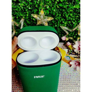 Ủ bình sữa đôi bọc vải cao cấp Farlin BF-225