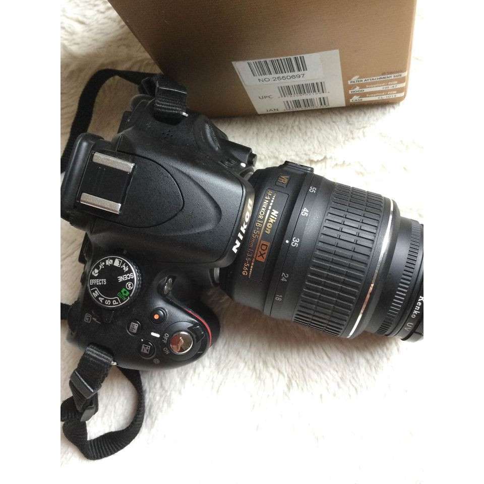 Máy ảnh Nikon D5100 16.2 MP lens AF-S DX 18-55mm mới 98%