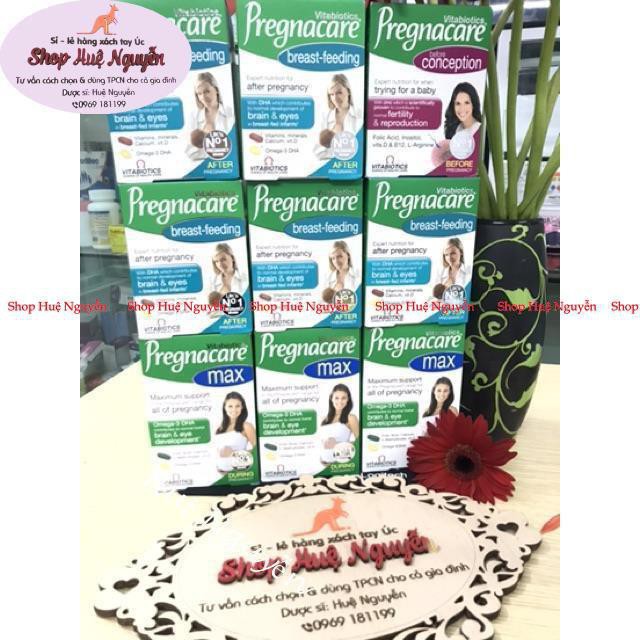 Vitamin Thụ Thai Pregnacare Him and Her Conception tăng khả năng thụ thai cho cặp vợ chông của Anh hộp