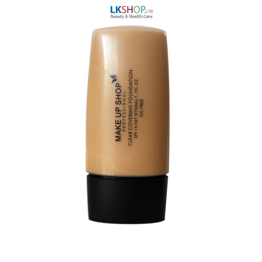 Kem Nền Che Khuyết Điểm Make Up Shop Clear Covering Foundation 50ml #21