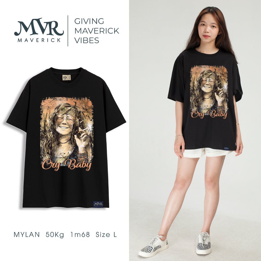 Áo thun nam nữ cổ tròn Cotton thoáng mát phong cách retro âm nhạc ca sĩ MVR KK3916