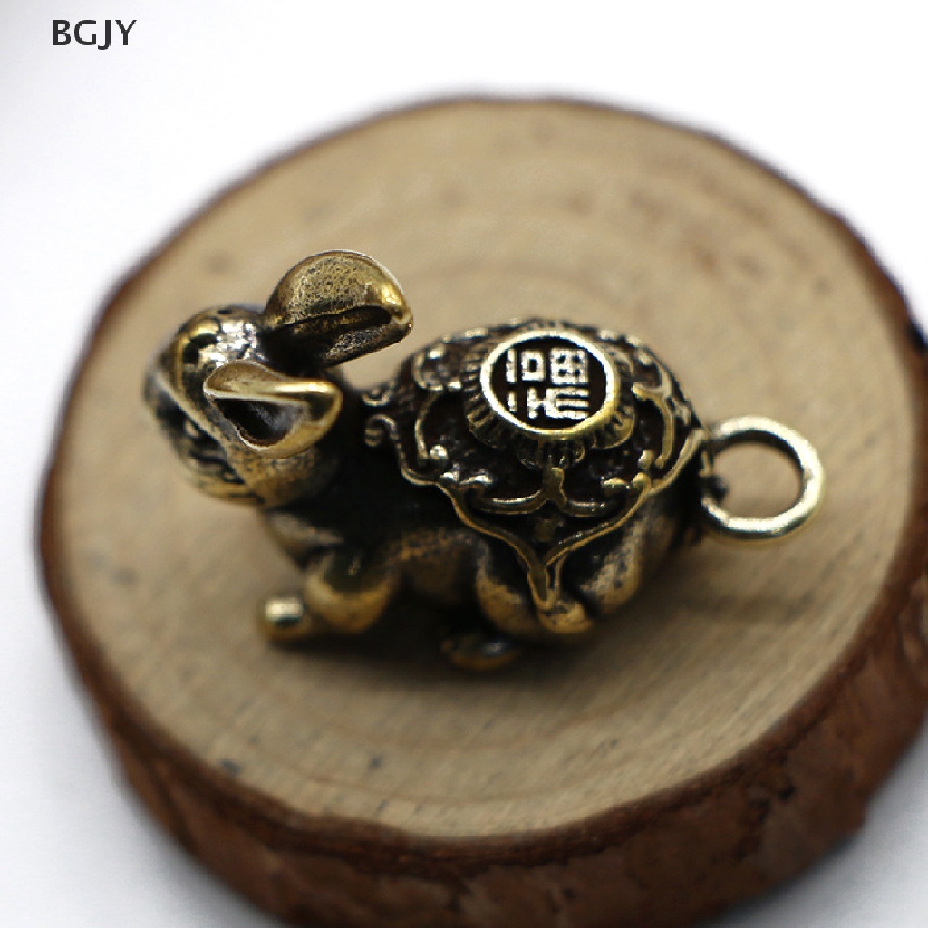 1 Bức Tượng Thỏ Hoàng Đạo Bằng Đồng Thau Trang Trí Phong Cách Trung Hoa Mới