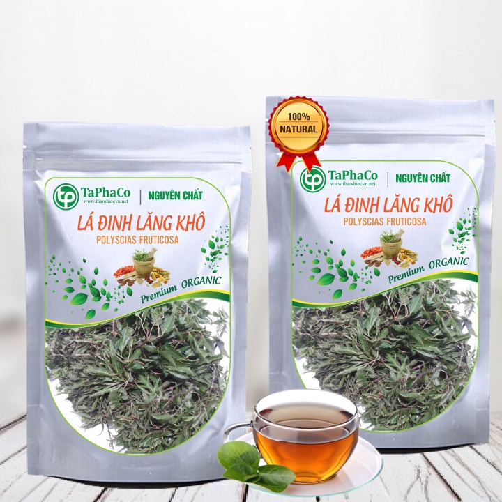 Lá đinh lăng sấy khô 500g, Trà lá đinh lăng - Ngủ ngon giấc, Ngăn mồ hôi trộm ở trẻ, Tăng cường sức khỏe