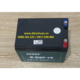 Ắc quy xe đạp điện 12V14Ah Kenda 6-DZF-14