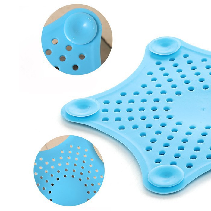 [Tổng Kho Sỉ] Miếng Lót Chặn Lọc Rác Bồn Rửa Bát Kiểu NGÔI SAO - Nắp Silicon Chặn Lông Tóc Bồn Tắm, Rửa Mặt