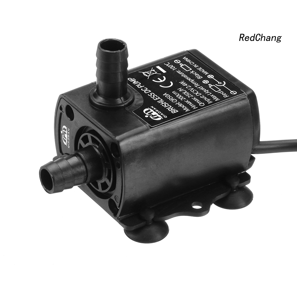 Máy bơm chìm không chổi than mini USB DC 5V 250l/h chống thấm nước chất lượng cao