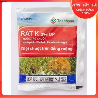 Thuốc diệt chuột rat k 2% - dạng bột tẩm mồi