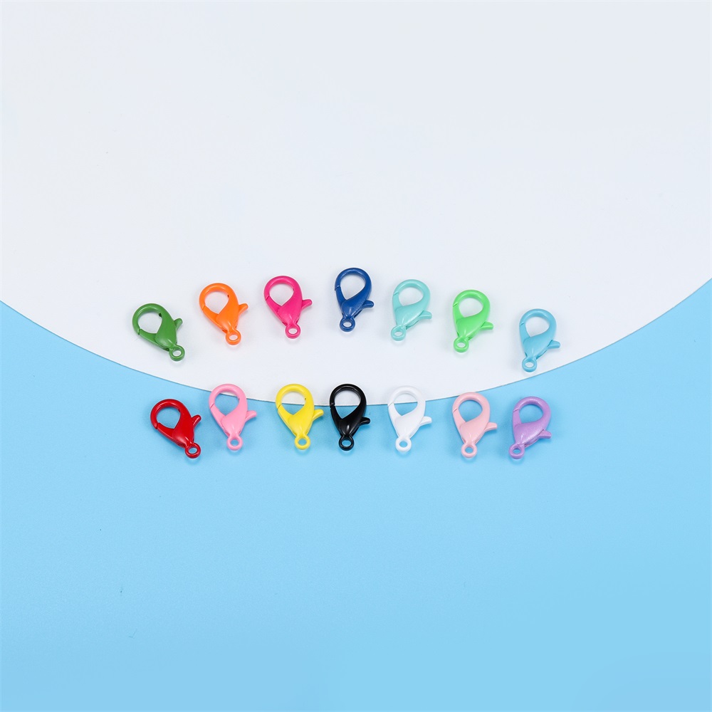 Set 20 móc treo ST.KUNKKA vòng cổ màu kẹo diy kích thước 6 * 12mm 7 * 14mm 9 * 16mm 12 * 21mm