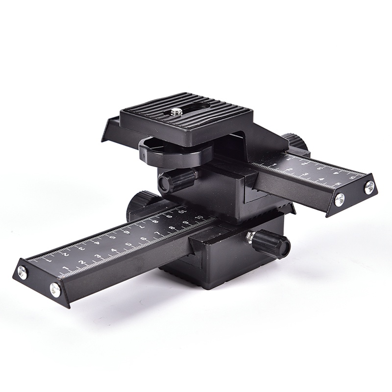 DSVN 4 Way Macro Shot Focusing Focus Rail Metal Slider for Nikon Peantax DSLR Camera	Hot Sale
