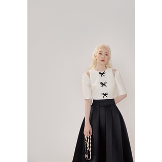 Áo Tafta phối nơ Calee Top by Joie des Roses