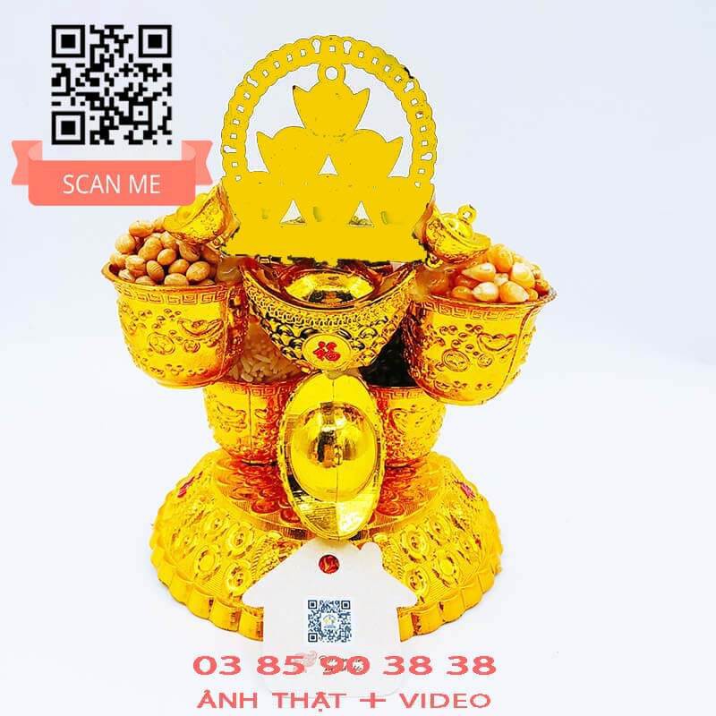Tháp Tỏi Thần Tài - Bông Tỏi Thần Tài Ngũ Cốc Như Ý TỎI CÁT TƯỜNG | BigBuy360 - bigbuy360.vn