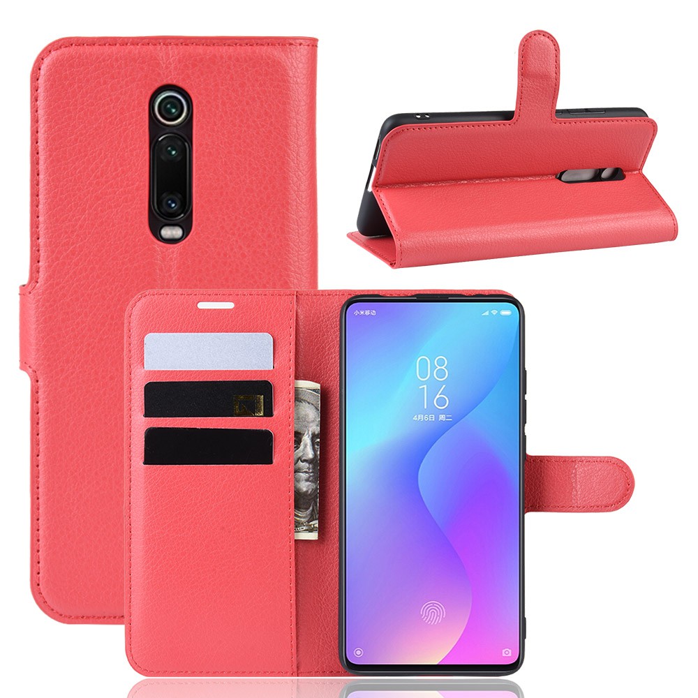 ốp Xiaomi Redmi K30 5G Case K20 6 Pro 6A Go Note 5 Pro Flip Cover Ví Wallet Leather Card Slot TPU Bumper Bao da Gập lưng