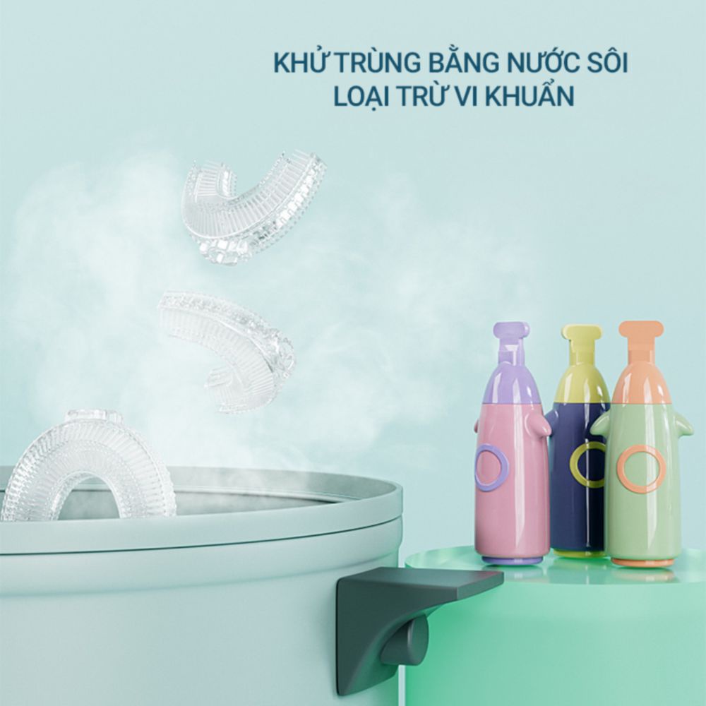 Bàn chải đánh răng cho bé (bàn chải chữ  U)