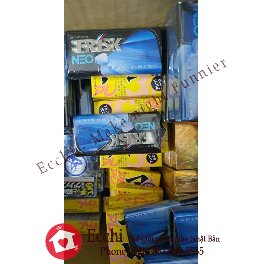 Kẹo ngậm bạc hà thơm miệng Nhật bản