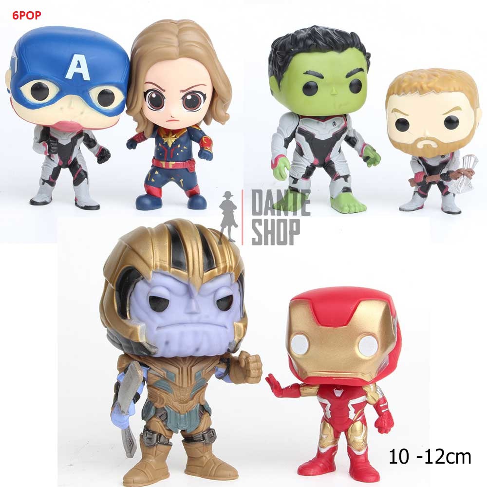 [Giá Hủy Diệt] Trọn Bộ mô Hình Nhân Vật Avengers MỚI Và HIẾM Nhất - Iron Man, Thanos, Captain America, Spider Man