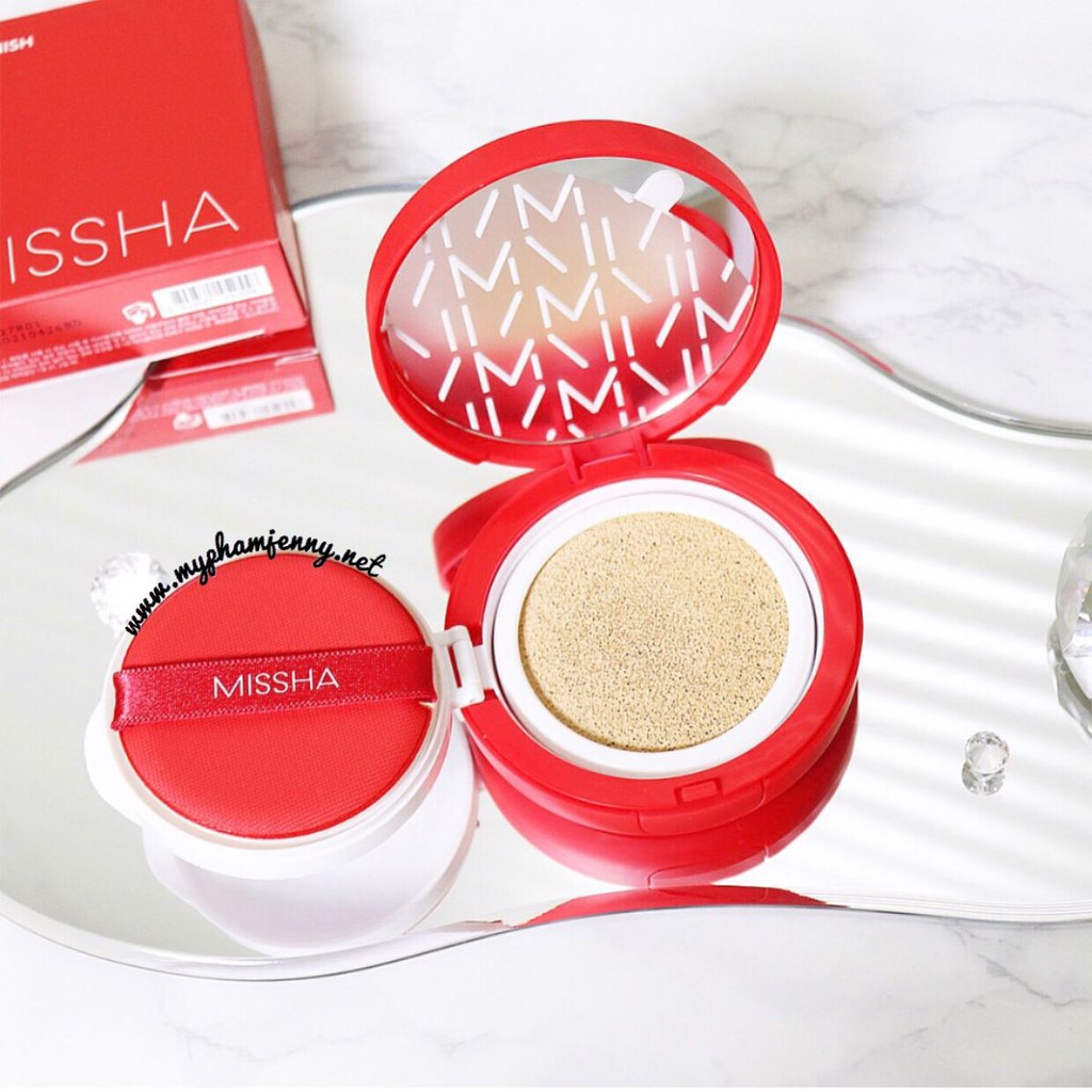 Phấn Nước Mỏng Mịn Lâu Trôi Missha Velvet Finish Cushion | BigBuy360 - bigbuy360.vn
