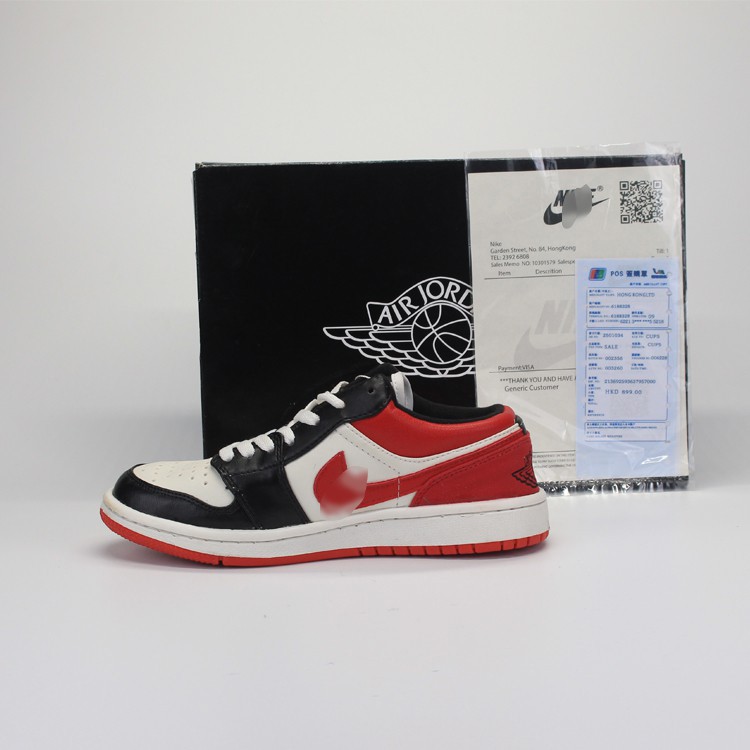 Giày Air Jordan 1 Low JD Cổ thấp  đỏ full-box - Diferrent.store_