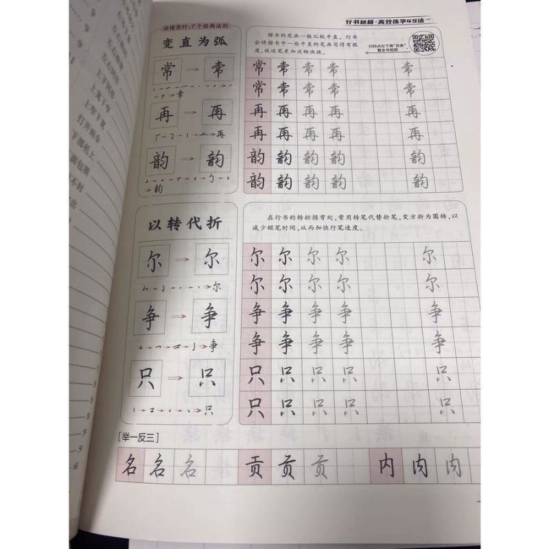 Bộ luyện viết chữ Hán hành thư tiếng Trung đẹp