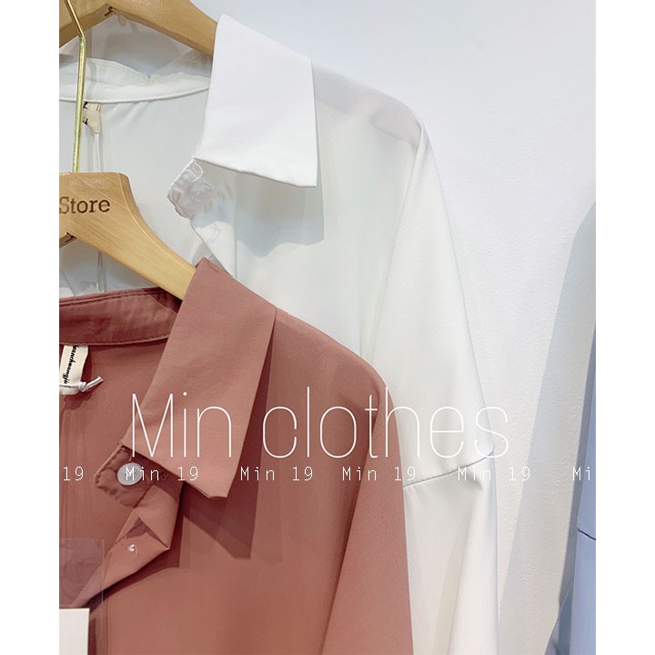 Áo Sơ Mi Nữ Công Sở Họa Tiết Tay Dài Thắt Nơ Sang Chảnh Kiểu Form Rộng Bigsize Màu Trắng Đen Xanh Nâu Be Thời Trang | BigBuy360 - bigbuy360.vn