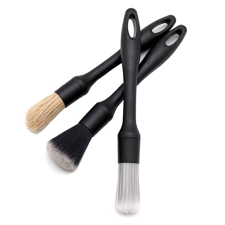 Bộ 3 Cọ Vệ Sinh Chi Tiết Nội Thất Ngoại Thất Xe Cao Cấp