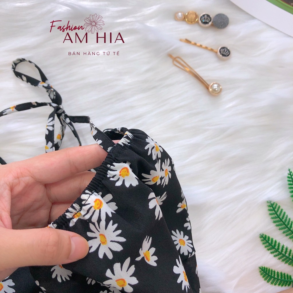 [Mã FADI5K245 giảm 5K đơn 0đ] [𝐗𝐀̉ 𝐇𝐀̀𝐍𝐆] Đầm Maxi Hoa Tím dây cột vai có mút ngực | BigBuy360 - bigbuy360.vn