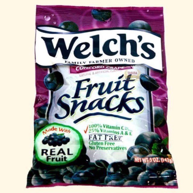 Kẹo Dẻo Welch's Grape 142g