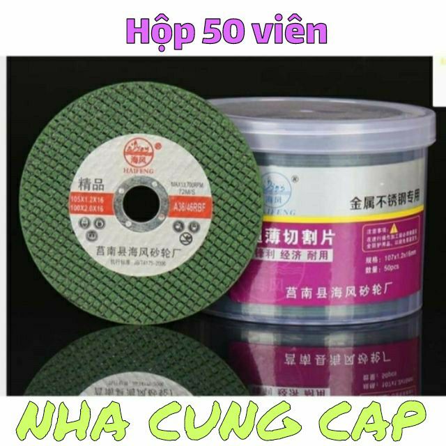 HỘP 50 VIÊN CẮT XANH LOẠI 1