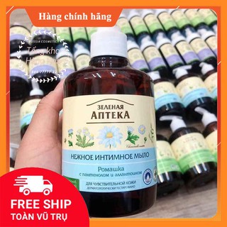 Dung dịch vệ sinh APTEKA  dạng gel  370ml (CHIẾT XUẤT HOA CÚC)