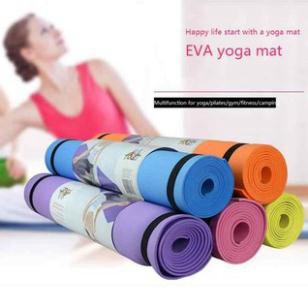 Thảm Tập Yoga, Tập Gym, Tập Thể Dục Tại Nhà TPE Đài Loan Cao Cấp, Chống Trơn Trượt, Êm Ái Khi Sử Dụng "