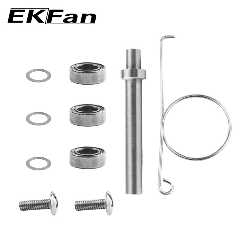 Bộ phận cuộn dây câu cá EKfan cho vòng đệm vòng bi núm vặn Vít lắp ráp tự làm Phụ kiện câu cá