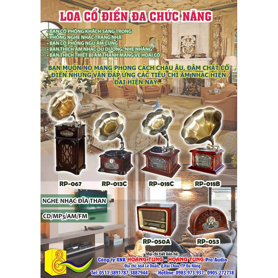 Loa Kèn cổ điển cao cấp nhập khẩu AISON RP-018C