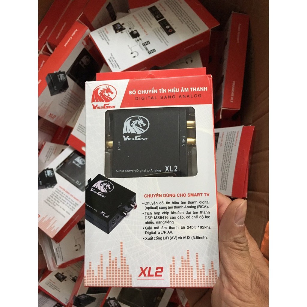 BỘ CHUYỂN OPTICAL XL2 ÂM THANH KÈM CÁP 1.5M