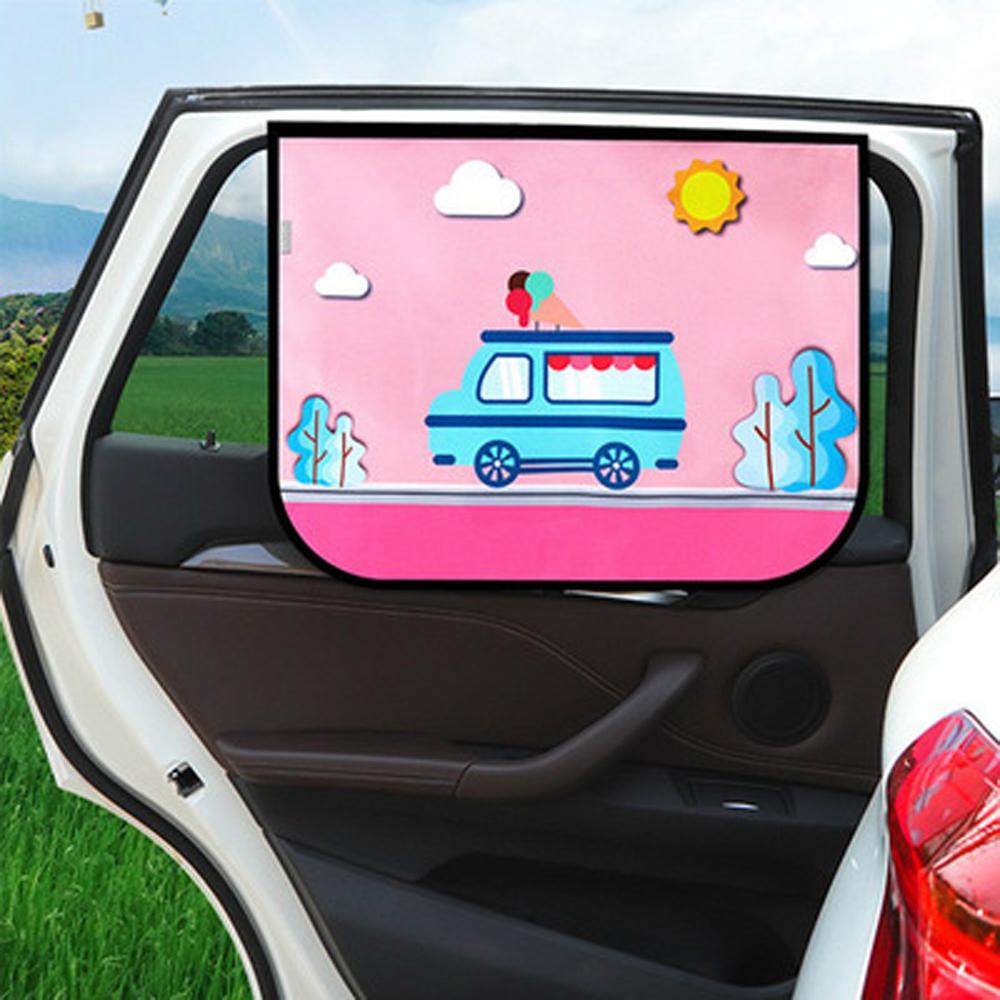 Tấm Phim Hoạt Hình Dán Cửa Sổ Xe Hơi Chống Tia UV